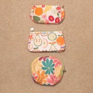 NWOT Set of 3 Clinique Makeup Bags